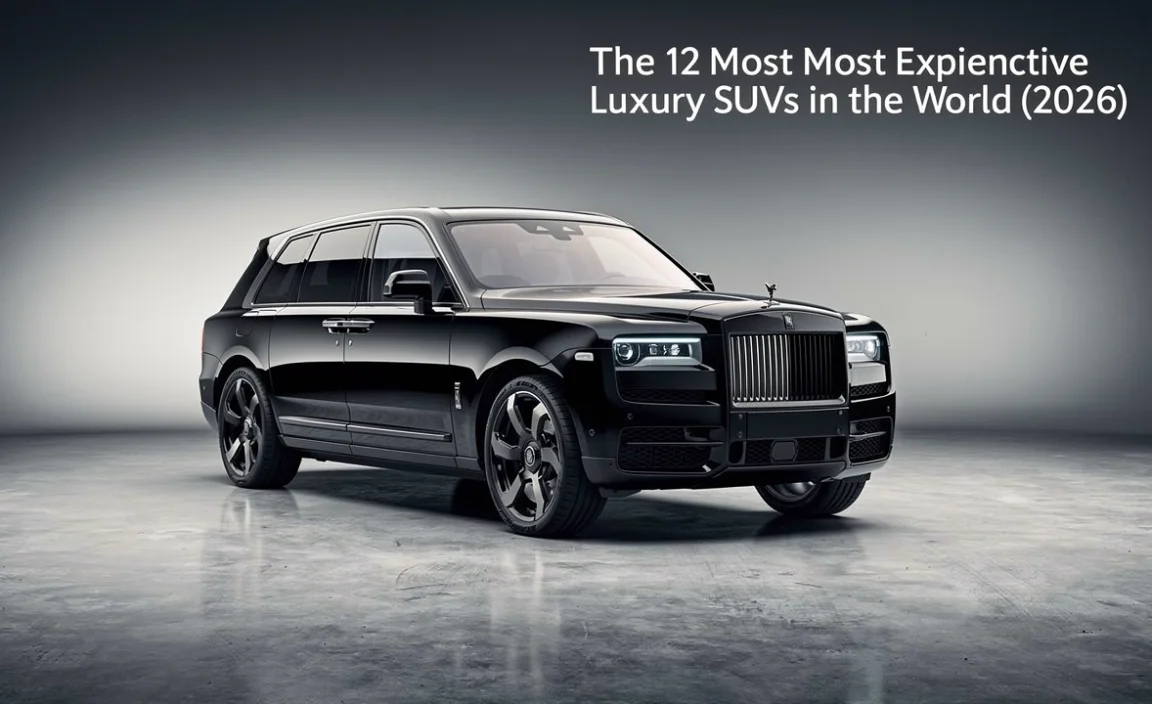 1. Rolls-Royce Cullinan Black Badge — ~$472,750