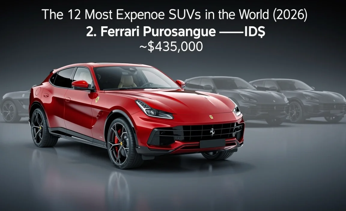 2. Ferrari Purosangue — ~$435,000