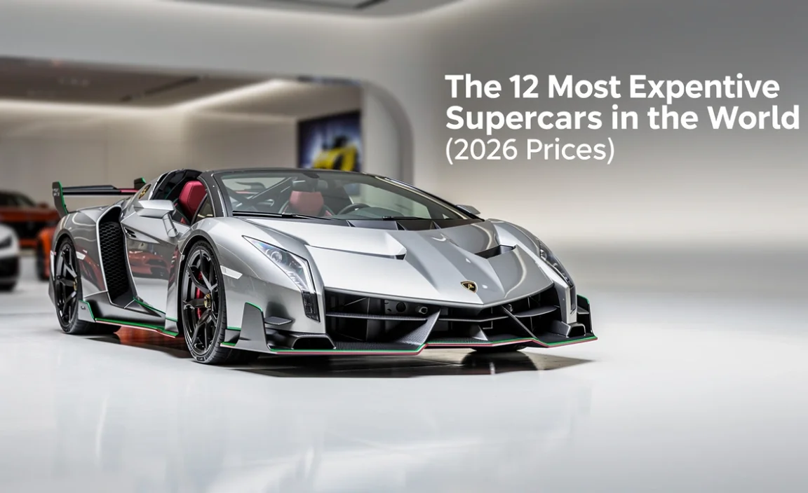 9. Lamborghini Veneno Roadster &mdash; ~$8.3 Million