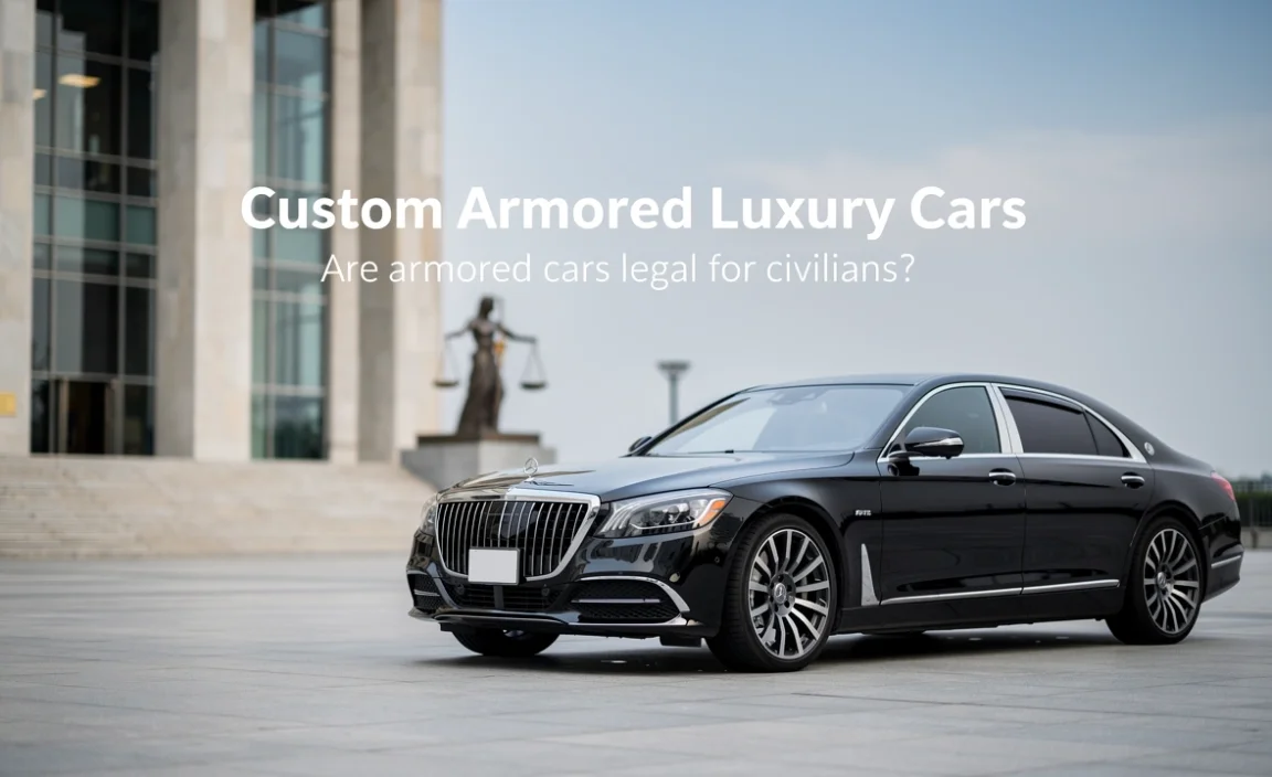 Are armored cars legal for civilians?