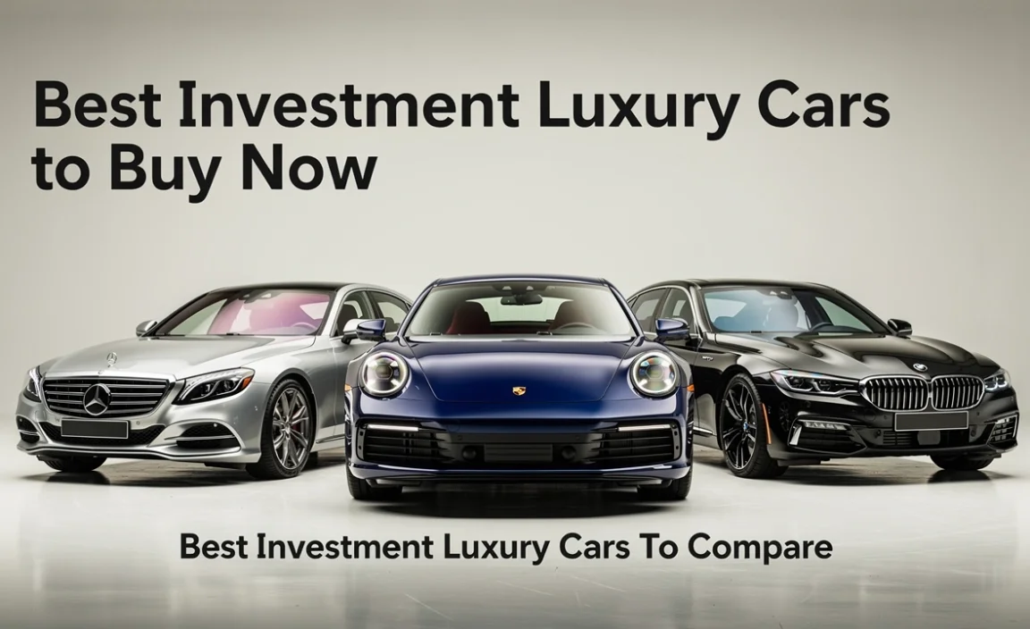 Best Investment Luxury Cars To Compare