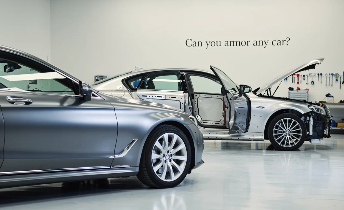 Can you armor any car?