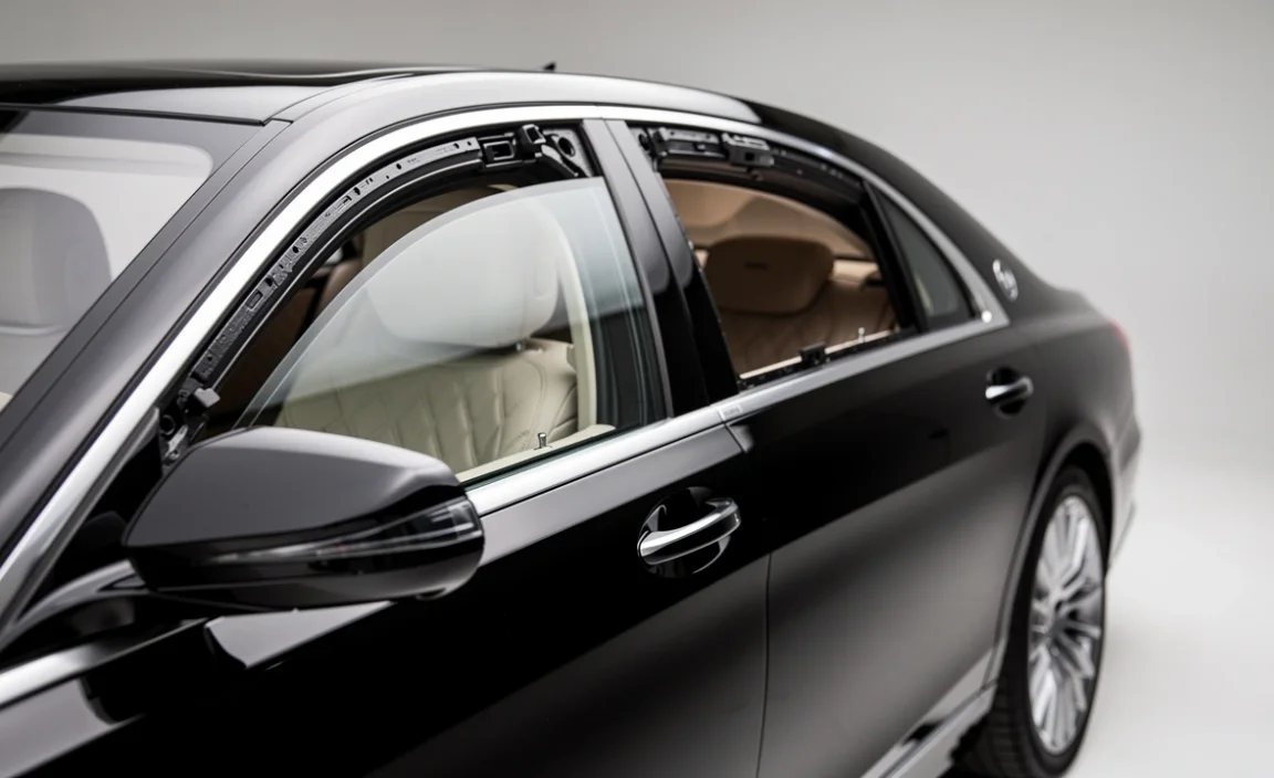Do armored car windows open?