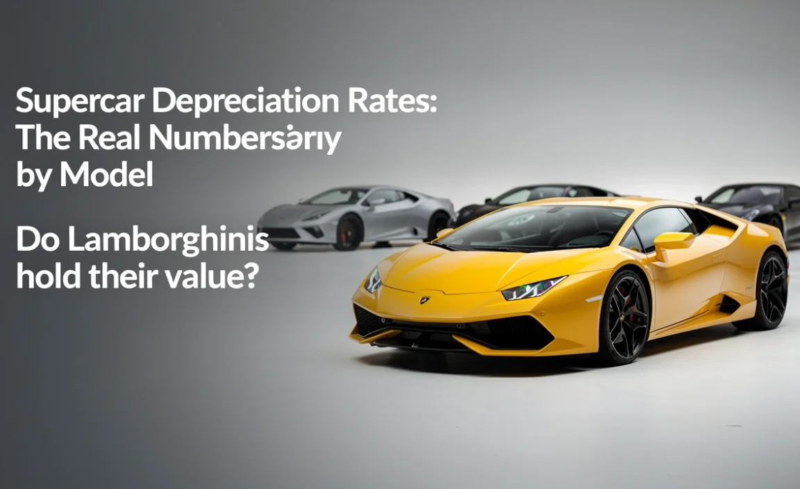 Do Lamborghinis hold their value?