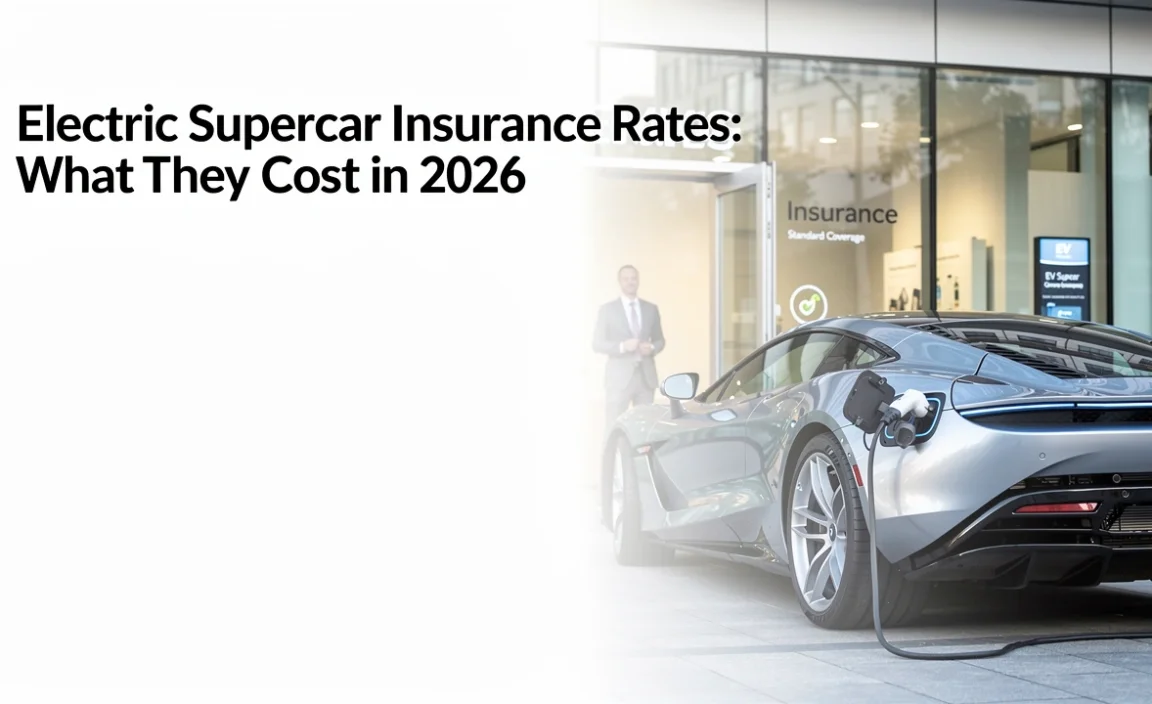Do standard insurers cover electric supercars?
