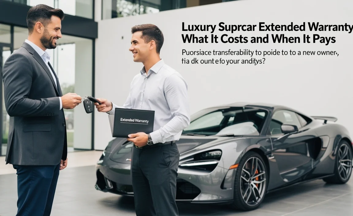 Does an extended warranty transfer to a new owner?