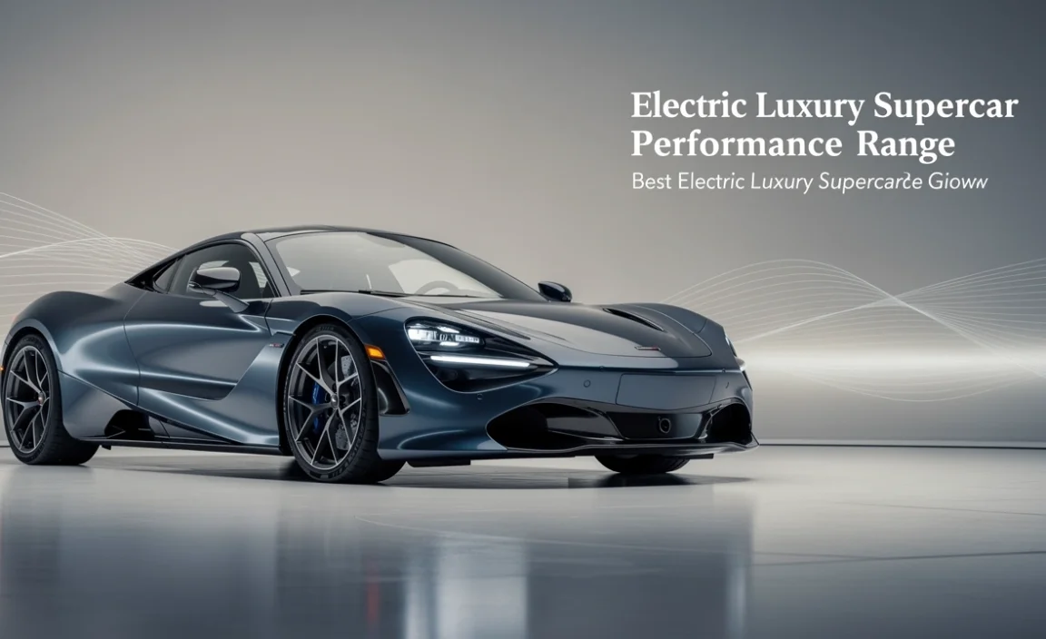 Electric Luxury Supercar Performance Range