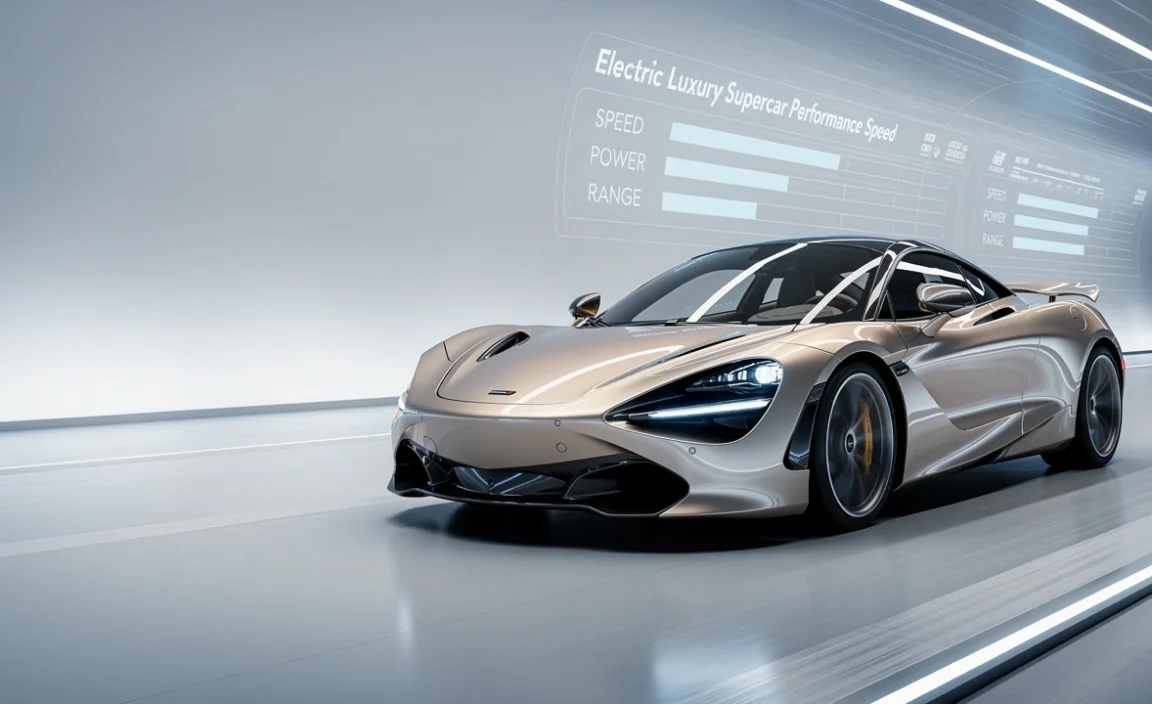 Electric Luxury Supercar Performance Speed