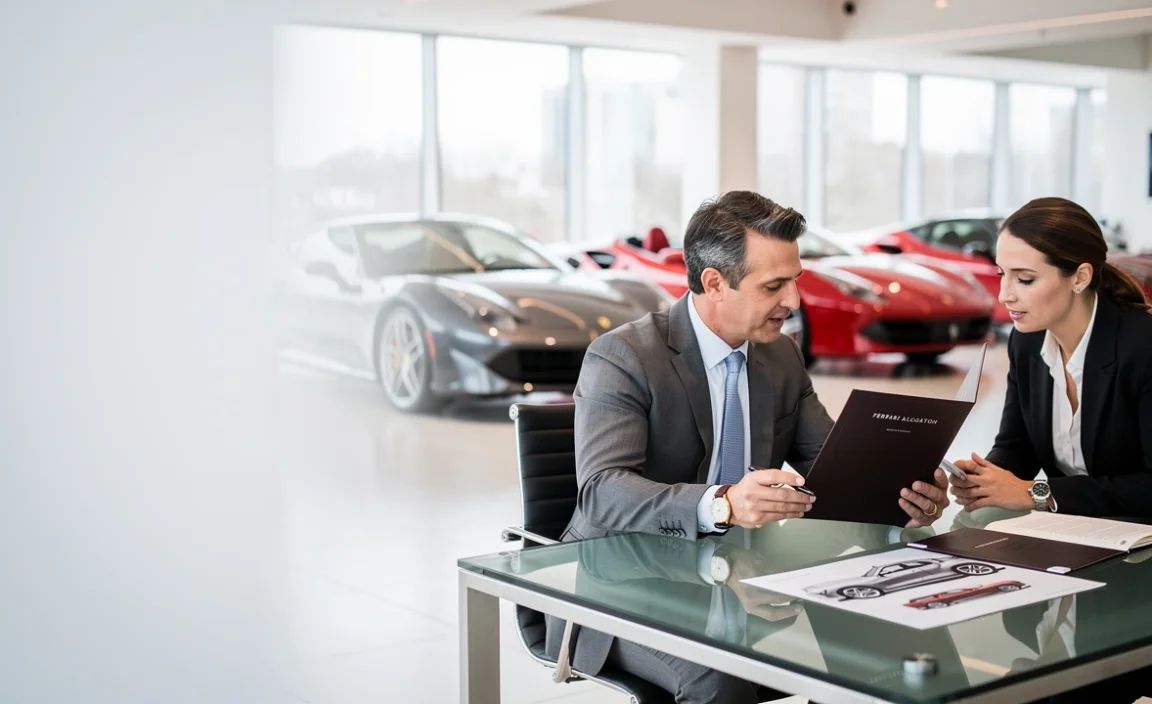 How do you get a Ferrari allocation?