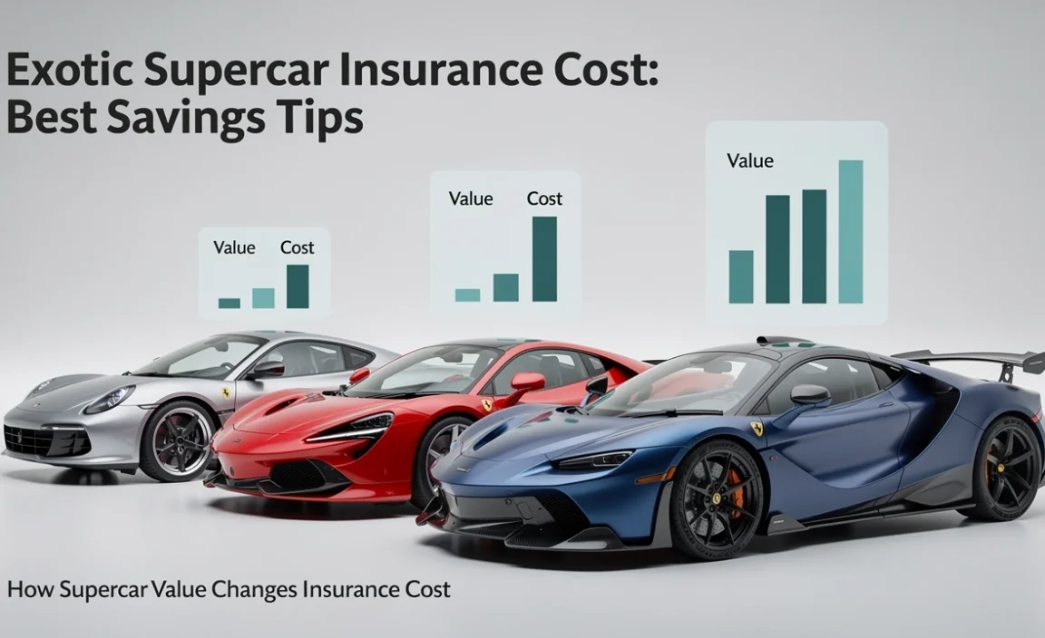 How Supercar Value Changes Insurance Cost