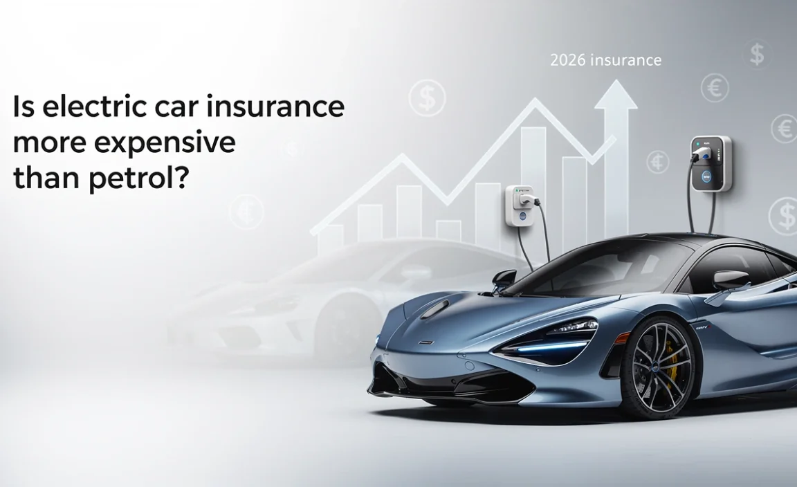 Is electric car insurance more expensive than petrol?