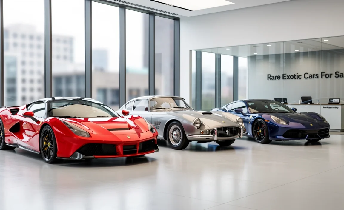 Rare Exotic Cars For Sale: Best Places