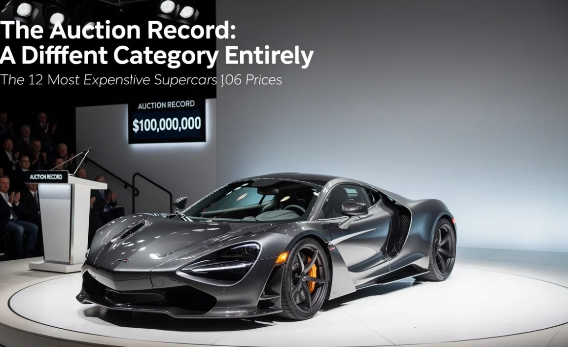 The Auction Record: A Different Category Entirely