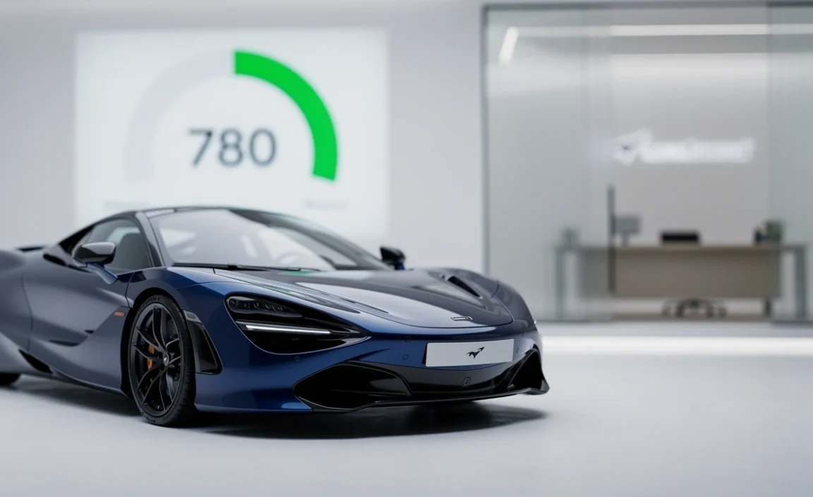 What credit score is needed to lease a supercar?