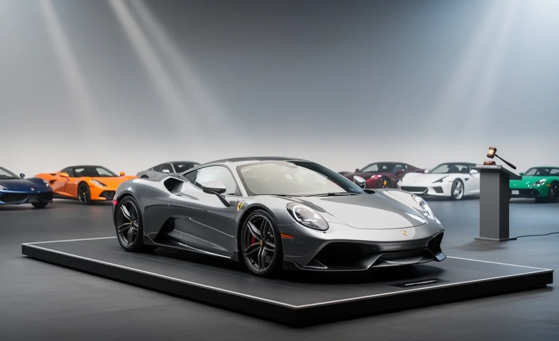 What is the most expensive car ever sold at auction?