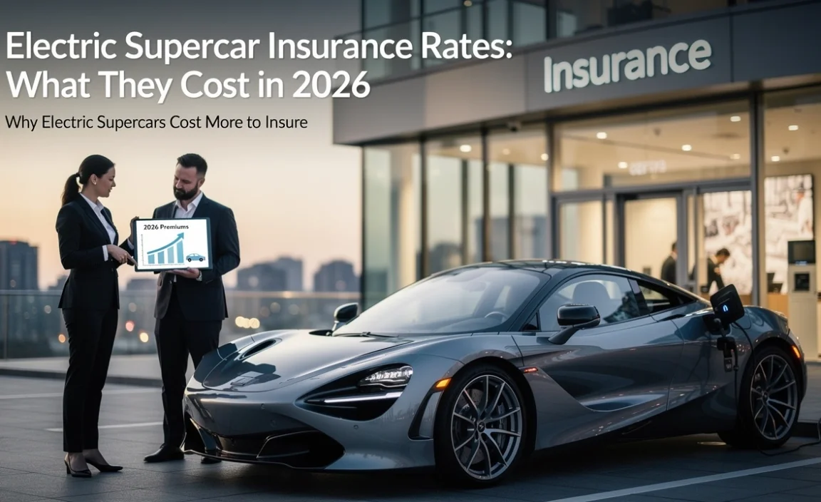 Why Electric Supercars Cost More to Insure