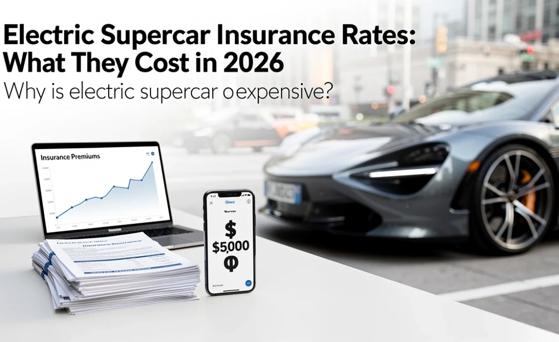 Why is electric supercar insurance so expensive?