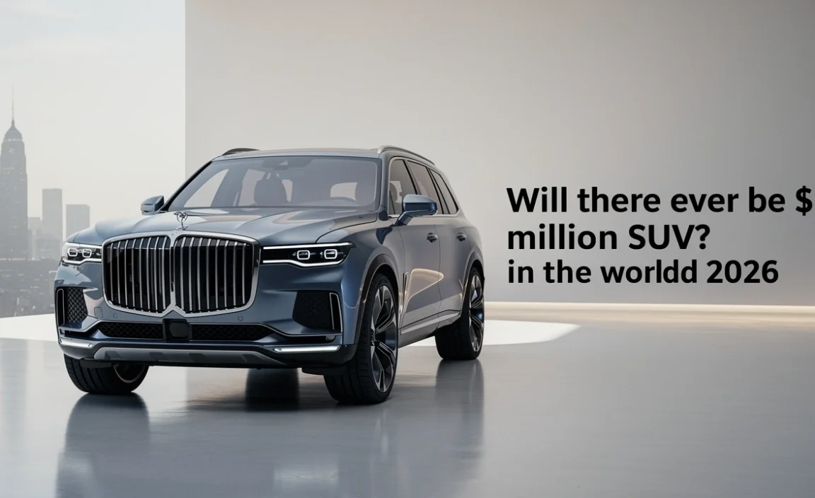 Will there ever be a $1 million SUV?